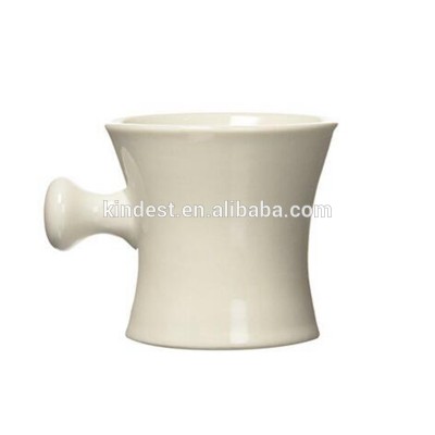 Wholesale Custom Porcelain soap mug, Ceramic porcelain Shaving bowl/Mug Manufacturer